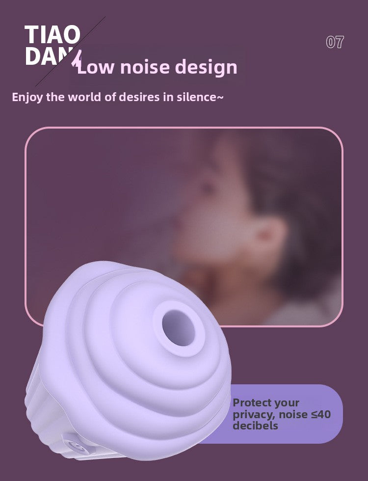 Ice Cream Sucking Instant Tide Vibrator Female Masturbator Multi-frequency G-spot Teasing Magnetic Sex Toys