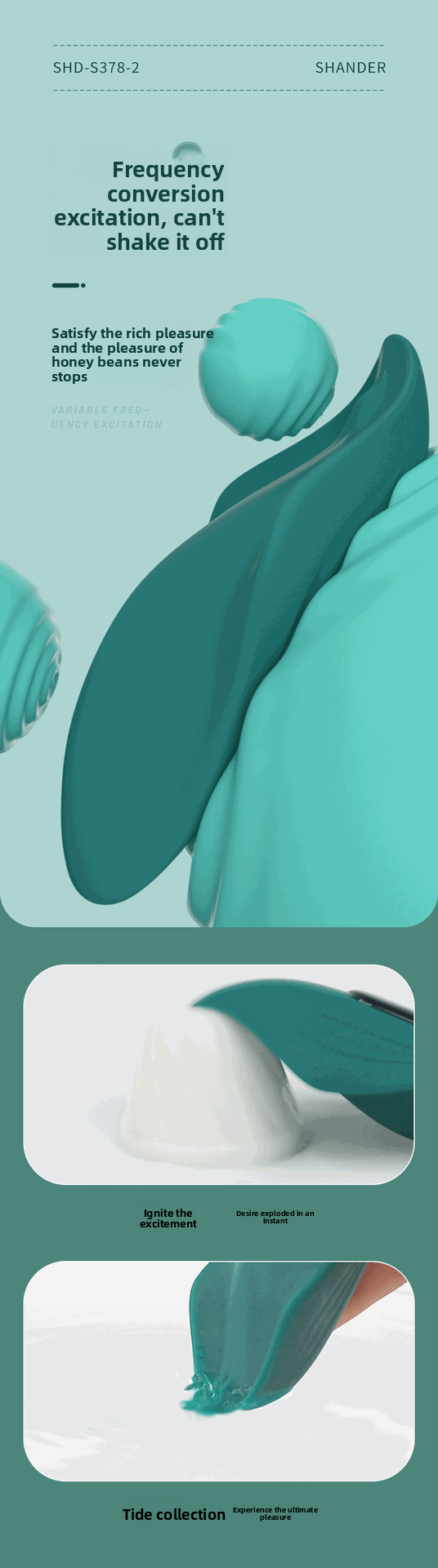 Remote Control Vibrator for Women, Wearable Underwear Invisible Vibrator, Outdoor Wearable Vibrator, Non-Intrusive and Silent