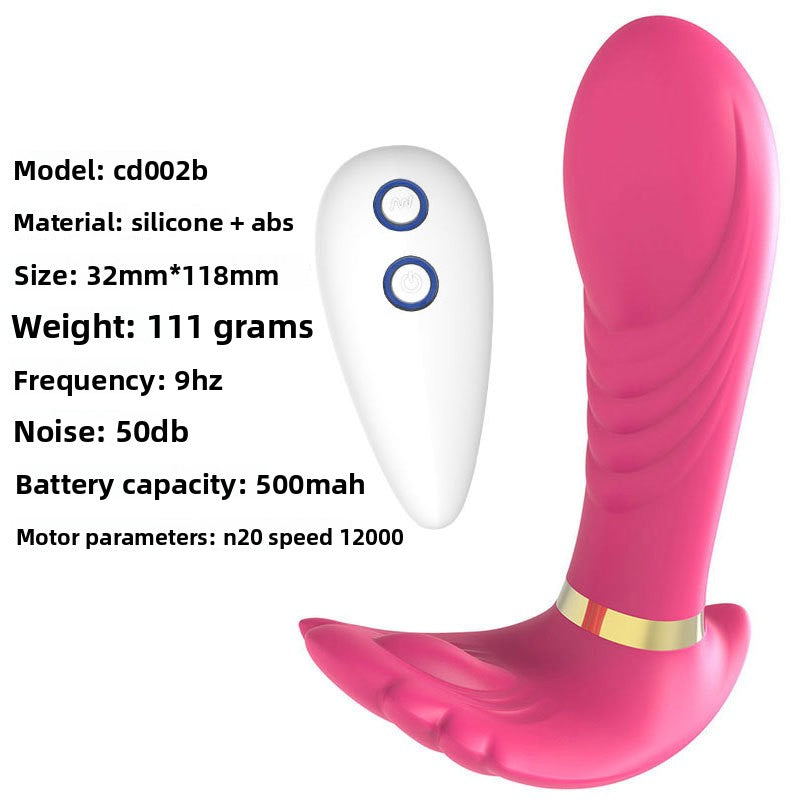 Wireless Remote Control Female Wearable Vibrator Dildo G-Spot Masturbator Constant Temperature Heating Adult Sex Toy