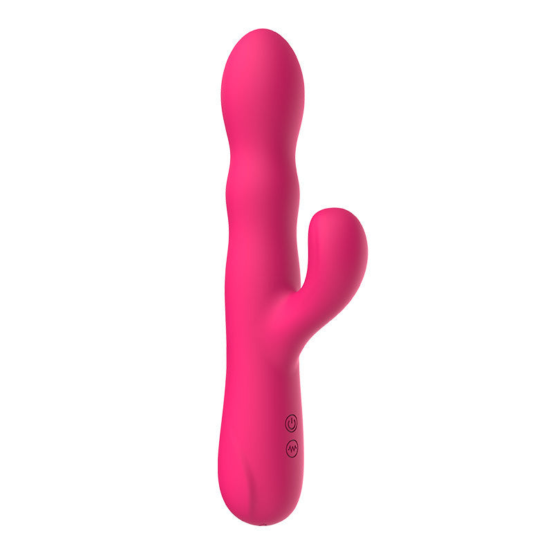 Female Strong Vibration Dual-Head Massage Teasing G-Spot AV Vibrator Patting Masturbator Adult Sex Toys