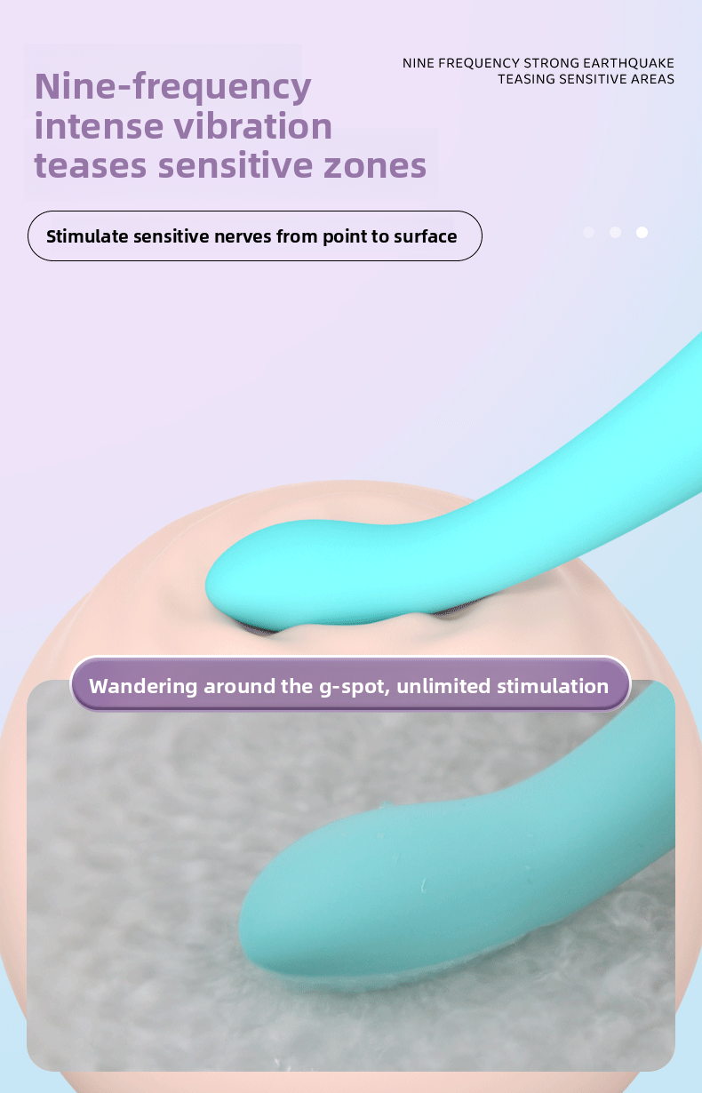 Customized Female Products G-Spot Trigger Masturbator Couple Flirting Insertable Vibrator for Women Strong Vibration