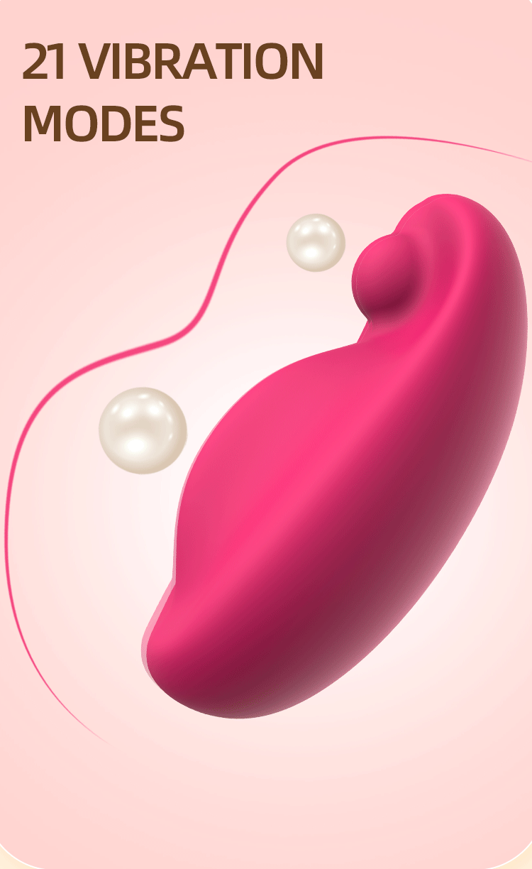 Liquid Silicone Female Wearable Vibrator Vibrating Massager Adult Fun