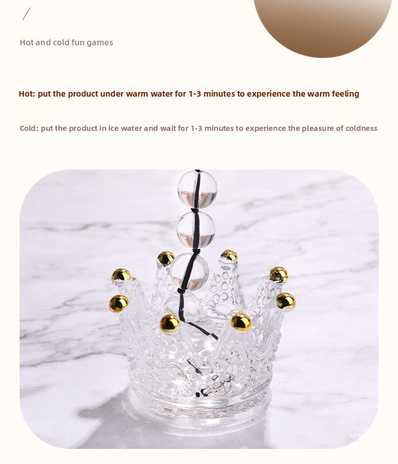 Sex Toys SM Props Anal Development Glass Beads Anal Plug SM Training Masturbation Anal Beads Alternative Adult Products