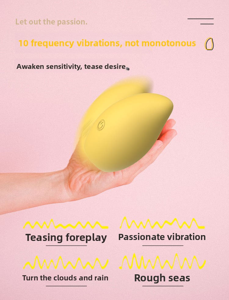 Hot New Product Female Sex Toy Banana Pear Mango Vibrator Multi-frequency Vibration Masturbation Device Magnetic Charging Base