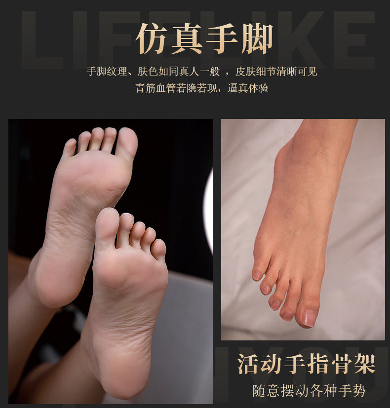 Full Body Silicone Inflatable Doll for Men Realistic Version Adult Toy Experience Center Silicone Doll