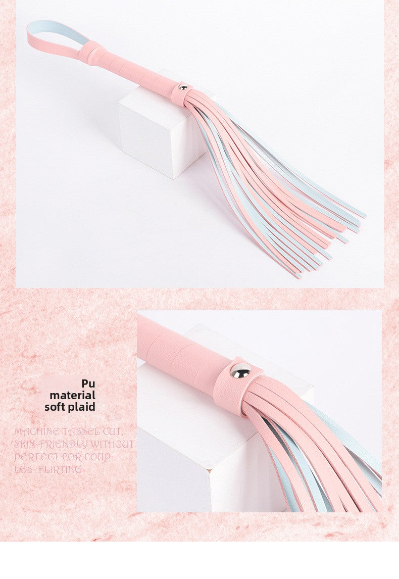 Alternative Erotic SM Props Female Slave Training Sexual Punishment SP Whip Macaron Erotic Whip SM Adult Products