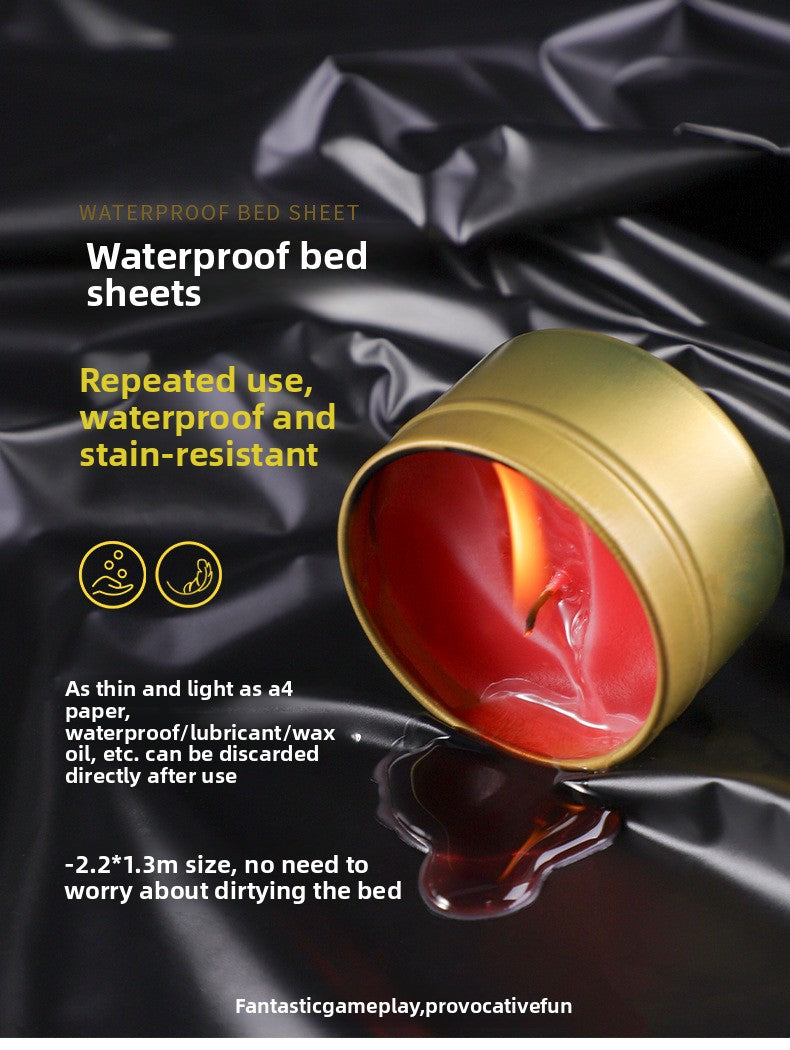 SM Sex Toys Couple Sex Sheets SM Props Massage Squirt Waterproof Oil-proof Disposable Sex Sheets