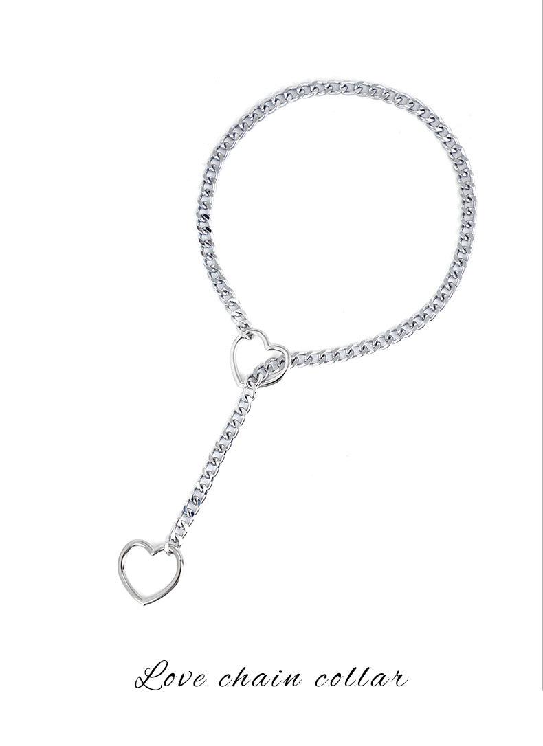 Sex Toys SM Props Love Chain Collar Female Wear Necklace Binding Toys Adult