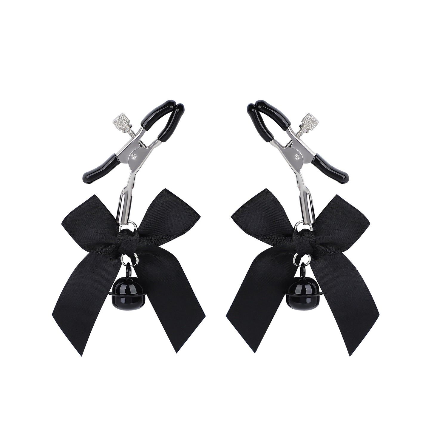 Sex Toys Props Bow Bell Nipple Clips Female Flirting Teasing Nipple Clips