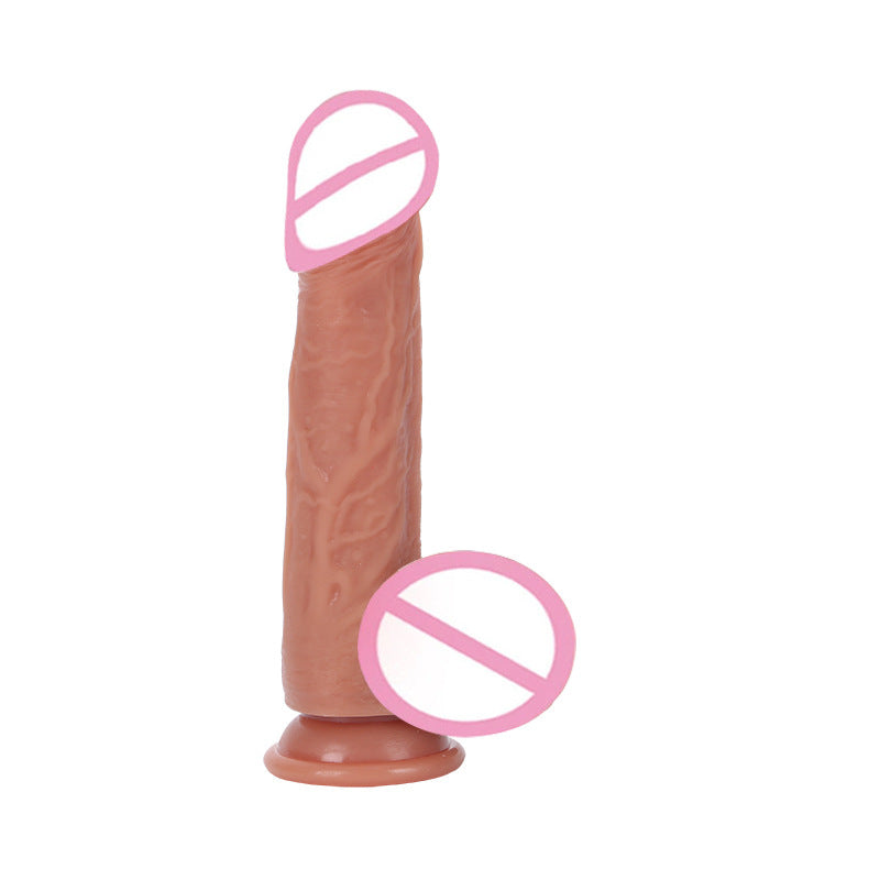 Hot-selling Silicone Realistic Dildo Electric Telescopic Thrusting Female Masturbator Fake Penis Sex Toys