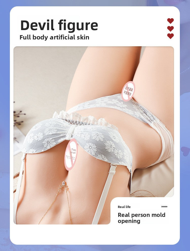 Xuanmei Solid Silicone Doll Adult Products Male Real Half Body Pussy Buttocks Inverted Mold Masturbator for Men