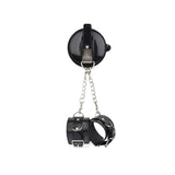 Bathroom SM Suction Cup Handcuffs Wall Binding Restraint Handcuffs Female Punishment Props Couple Sex Toys