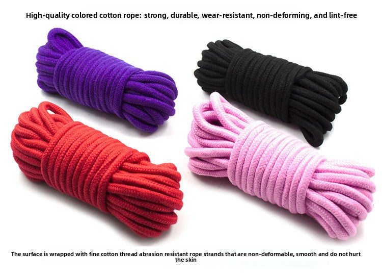 SM Sex Toys SM Bondage Cotton Rope 10m 20m Sex Bondage Rope Adult Sex Products Alternative Sex Toys