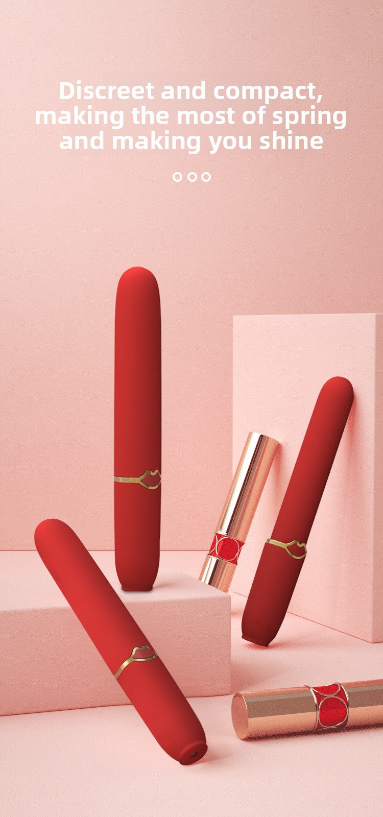 Lipstick Vibrator Female Instant Masturbator Portable Adult Sex Toys
