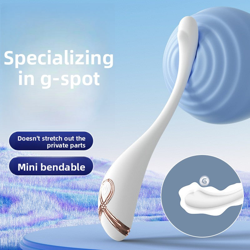 Domestic Mini G-Spot Vibrator for Women Strong Vibration Fixed Curved Adult Sex Toy Female Masturbator