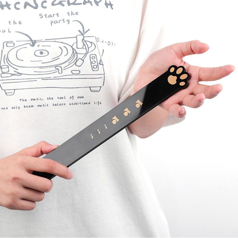 Punishment Training SM Props Acrylic Ruler Spanker Erotic Leather Spanker SP Leather Whip Pointer Alternative Adult Products