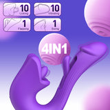 New Product Tongue Licking Patting Vibrator Female Masturbation Device G-spot Orgasm Simulation Dildo Sex Toys