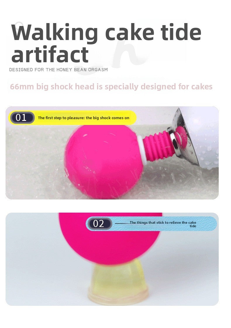 Female Sex Toys Factory Vibrator Female Instant Orgasm Masturbator Large Head Strong Vibration Adult Products AV Massage Stick