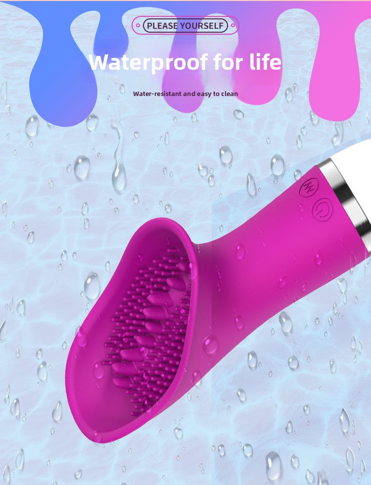 Amazon Hot-Selling Female Masturbator Poison Dragon Tongue Licking Multi-Frequency Vibrator Stimulating Adult Sex Toys Factory