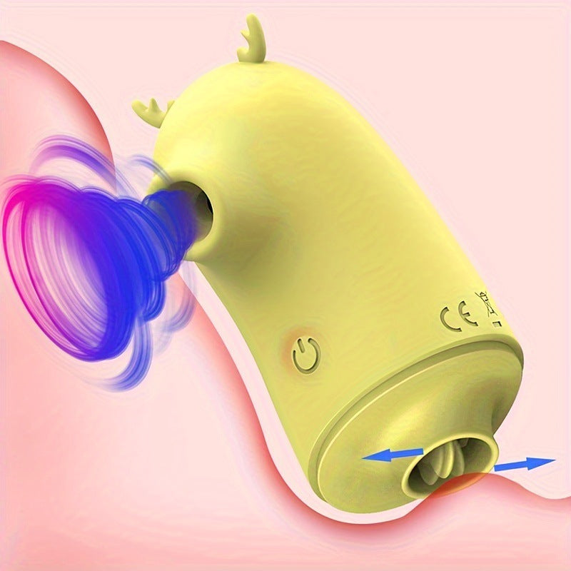 Deer Tongue Licking Vibrator G-Spot Sucking Vibrator Female Flirting Masturbator Adult Sex Toys