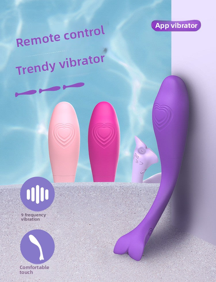 Little Whale App Remote Control Vibrator for Women G-Spot Orgasm Masturbator