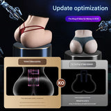 Realistic Telescopic Clip Suction Cup for Adults, Realistic Model of Big Buttocks, Adult Sex Toys for Exercise