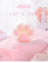 SM props fun low temperature candle couple training wax cute cat claw candle