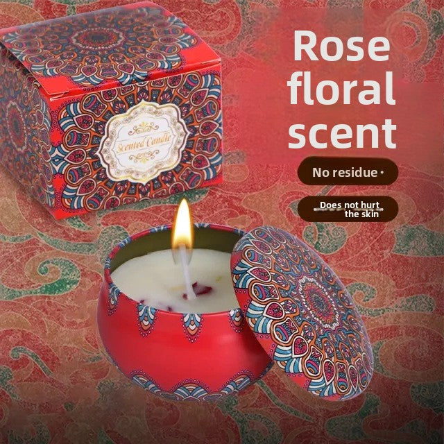 Peony Flower Low Temperature Candle 48 Degree Soy Wax Cat Paw Bear Flower Candle