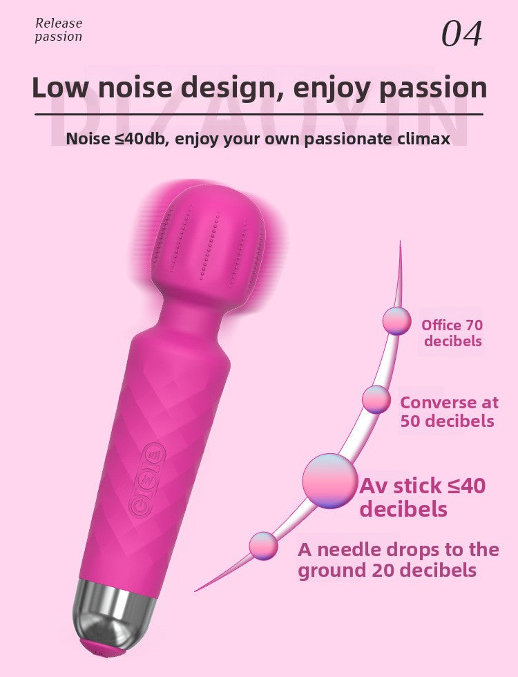 Customized AV Female Vibrator Adult Electric Massage Stick G-Spot Instant Climax Sex Toys