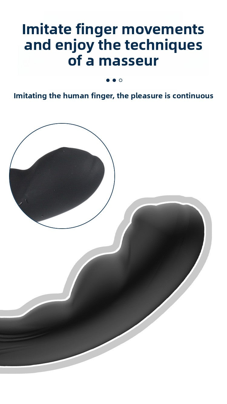 Nuoer Male Sex Products Prostate Massager Anal Plug Semen Locking Ring Back Chamber Masturbation Device