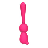 Liquid G-Spot Full Coverage Silicone Vibrator Rabbit Female Masturbation Device Massage Stick Adult Sex Toys