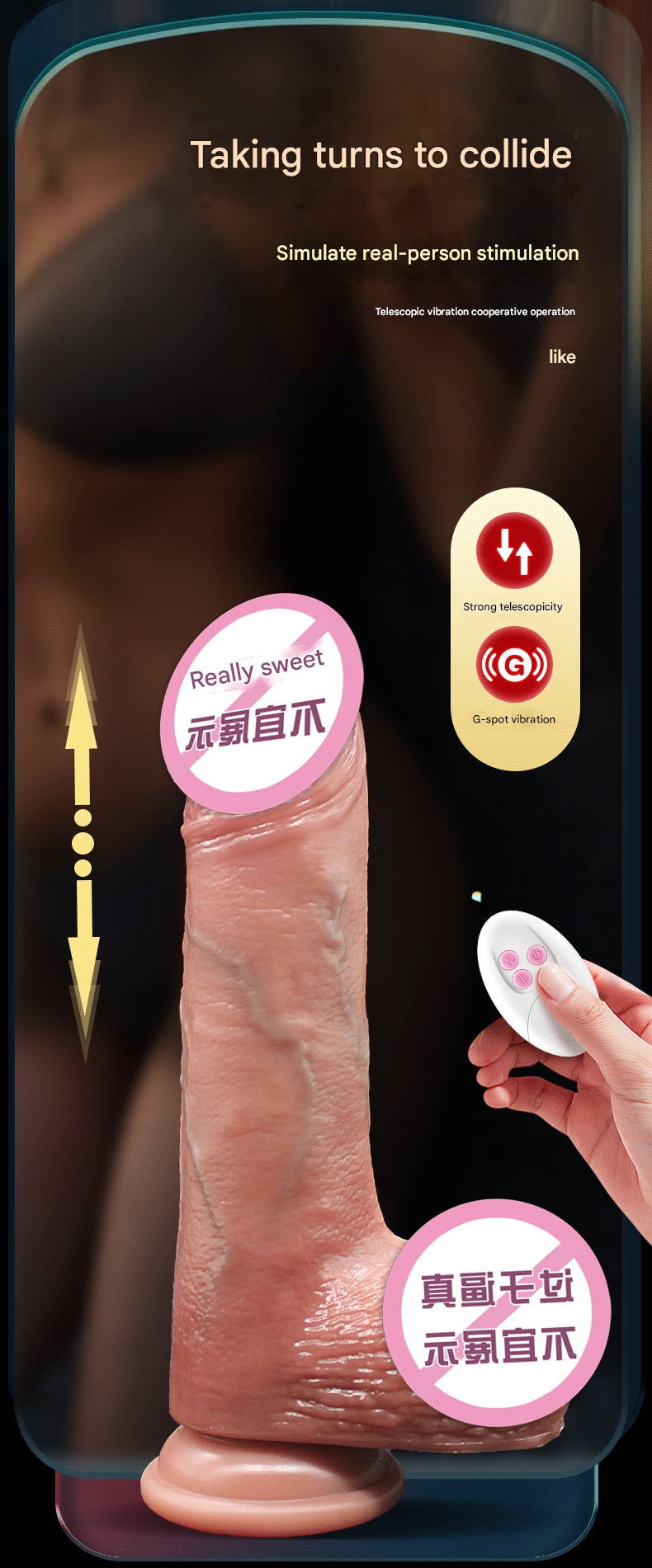 Adult Sex Toys for Women Automatic Thrusting Realistic Dildo Masturbator Electric Dildo