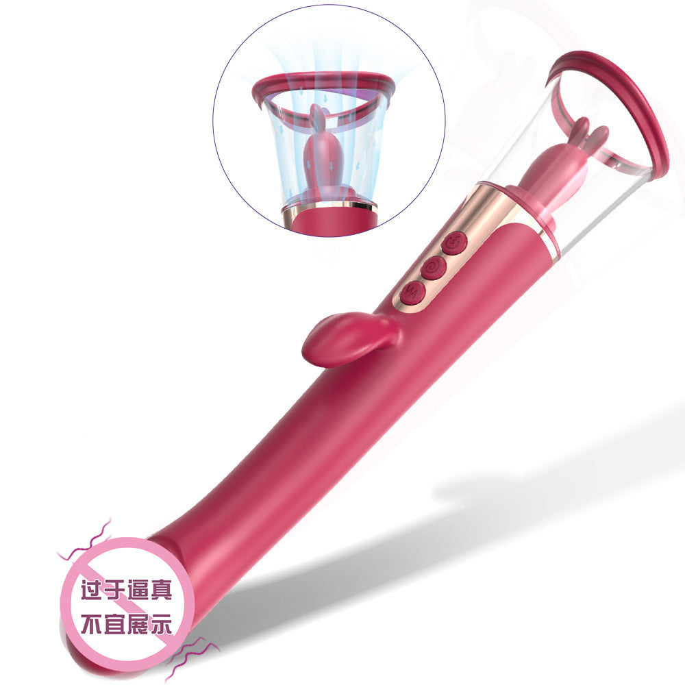 Sucking vibrator into the body for women, adult toy vibrating stick