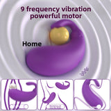 Remote Control Vibrator Egg Full Coverage Wearable Vibrator for Women Dual Point