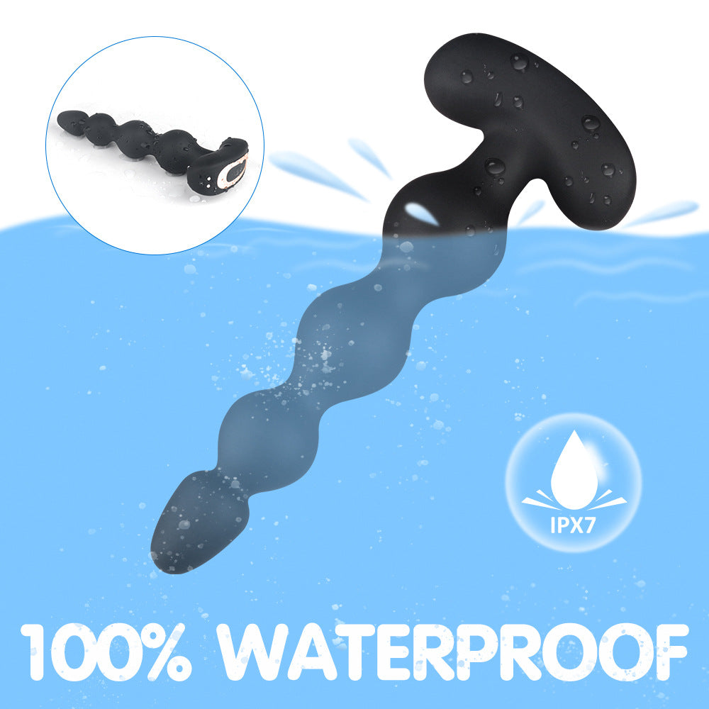 Remote Control Vibrating Anal Plug Outdoor Adult Toys Sex Products Anal Plug Supplies Anal Beads Supplies