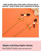 Sex Toys SM Props Creative Pacifier Sex Mouth Gag Ball Nipple Training Torture Tool SM Bell Nipple Clamps