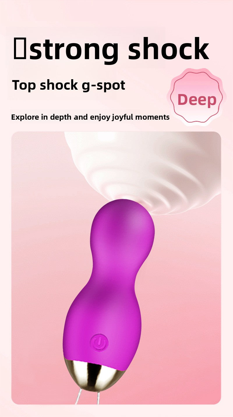 Female Wireless Remote Control Vibrator Multi-frequency Vibration G-spot Shrinking Y Ball Sex Toys Adult Sex Products Masturbator