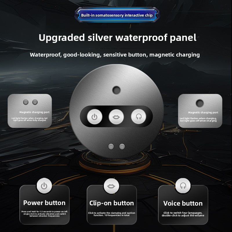 Waterproof Clip Suction Butt Cup Automatic Heating Constant Temperature Large Buttocks Inverted Mold Male Sex Toy