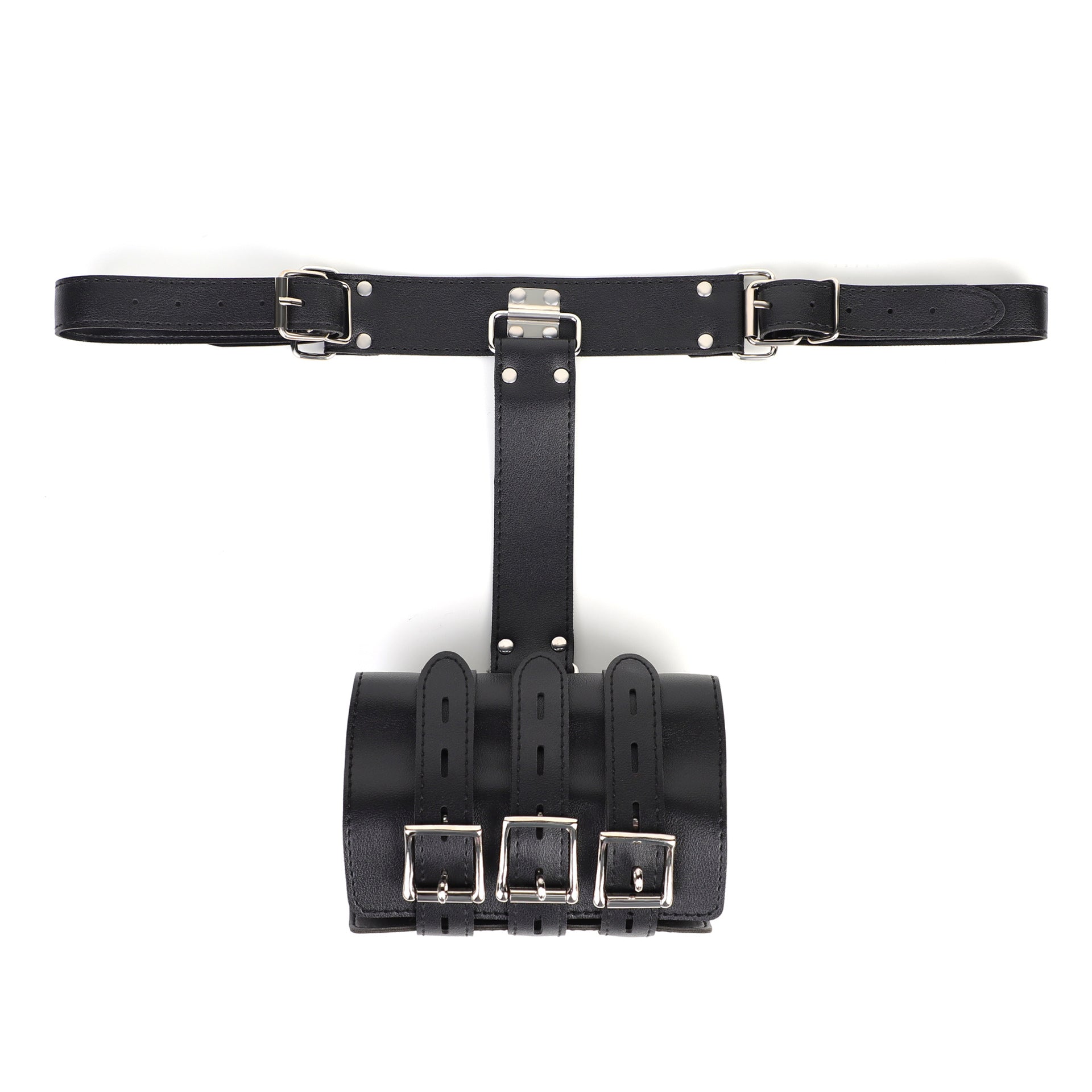 Sex Toys SM Props Binding Backhand Handcuffs Restraint Training Female Leather Handcuffs Adult Sex Products