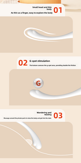 Domestic Mini G-Spot Vibrator for Women Strong Vibration Fixed Curved Adult Sex Toy Female Masturbator