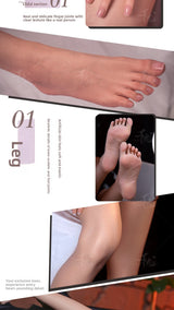 Silicone Doll Erotic Male Life-size Simulation Doll Cannon Rack Non-inflatable Doll Adult Male Full Body Doll