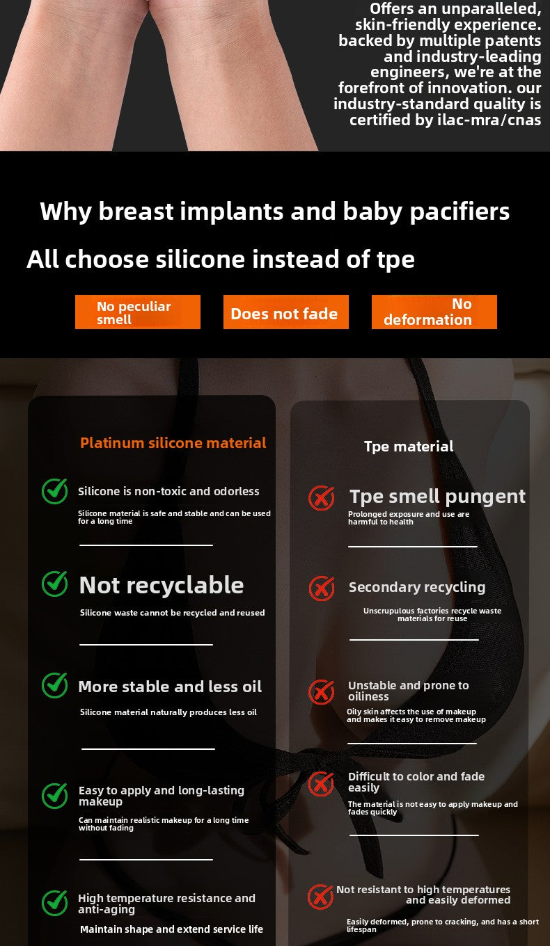 Full Silicone Half-body Reverse Mold Simulator Men's Toys for Yin Interesting Leather Pattern Silicone Reverse Mold Ass Solid Doll