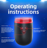 Airplane Cup Male Masturbator Penis Stretching Trainer Intelligent Muscle Building Training Masturbation Cup