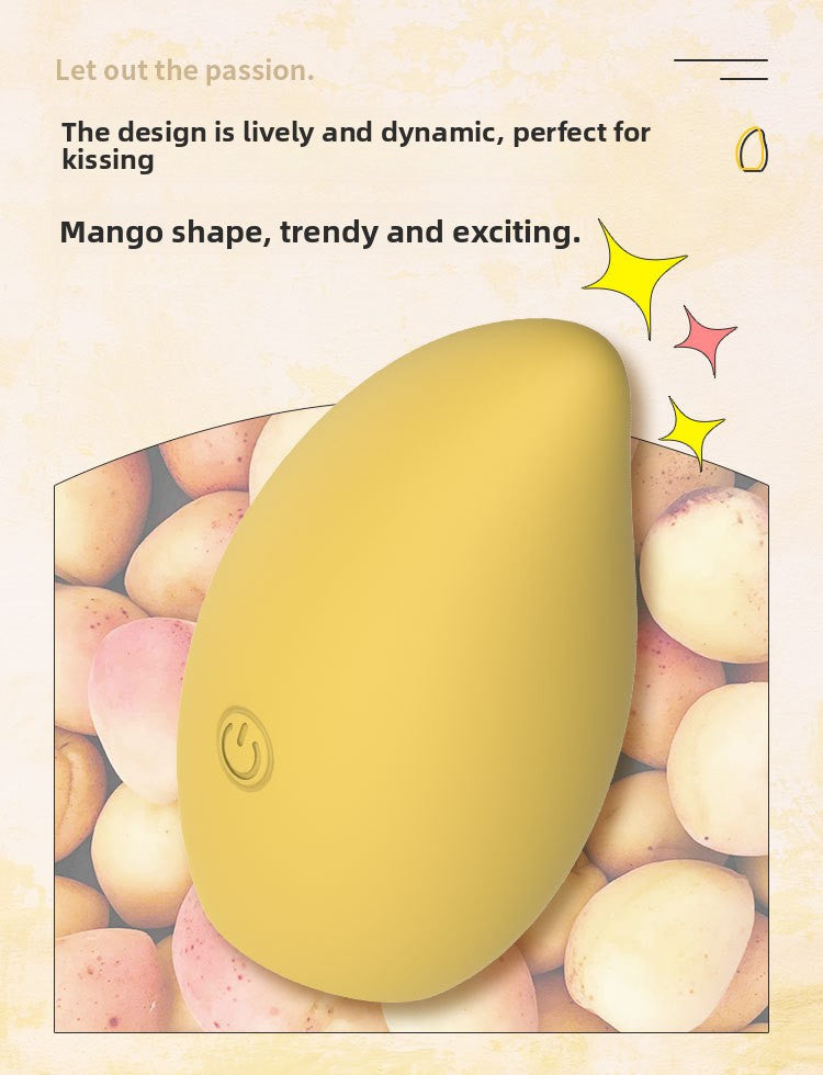 Hot New Product Female Sex Toy Banana Pear Mango Vibrator Multi-frequency Vibration Masturbation Device Magnetic Charging Base
