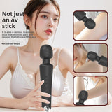 Cross-border AV Vibrator Female Masturbation Massager Clitoral Stimulation Adult Sex Toys Silicone