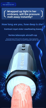Talon Aircraft Male Cup Fully Automatic Telescopic Rotating Variable Speed Male Masturbator Fully Automatic Aircraft Cup