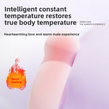 Heated Telescopic Vibrator Strong Vibration Adult Female Toy Insertable Female Masturbation Vibrator Sex Toy