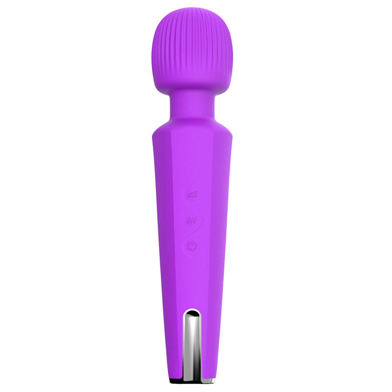 Female Massage Stick Magnetic Suction Charging Vibrating Stick Female Masturbation AV Stick Adult Products