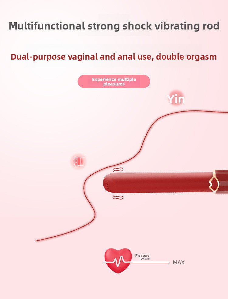 Lipstick Vibrator Female Instant Masturbator Portable Adult Sex Toys