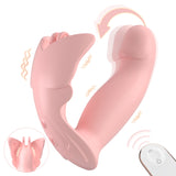 Butterfly Wearable Remote Control Vibrator Female Masturbator Clitoris Stimulation Adult Toy Vibrator for Women Orgasm